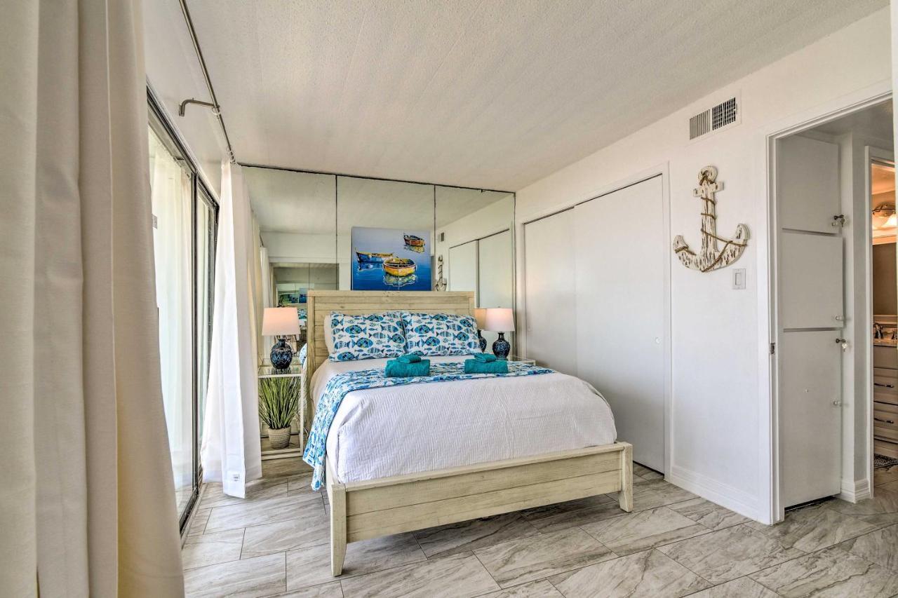 Galveston Oceanfront Condo With Balcony And View! Eksteriør billede