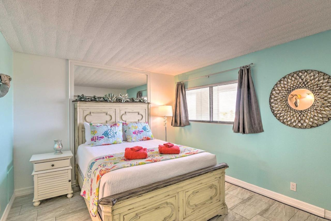 Galveston Oceanfront Condo With Balcony And View! Eksteriør billede