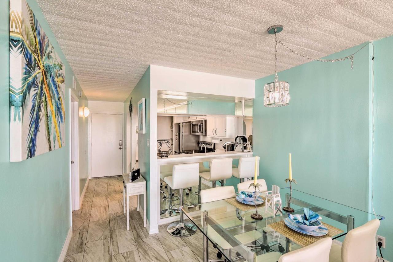 Galveston Oceanfront Condo With Balcony And View! Eksteriør billede